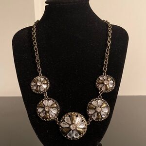 BP Gold and Silver Floral Necklace
